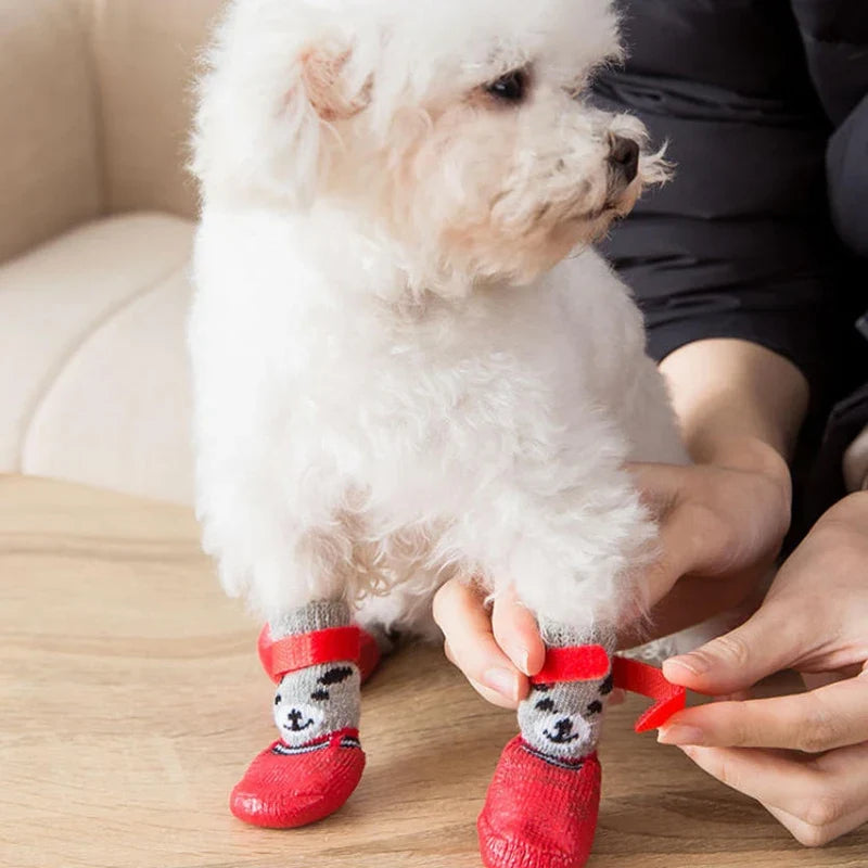 Autumn Winter Pet Dog Shoes Sock Waterproof - ProPawPet.com