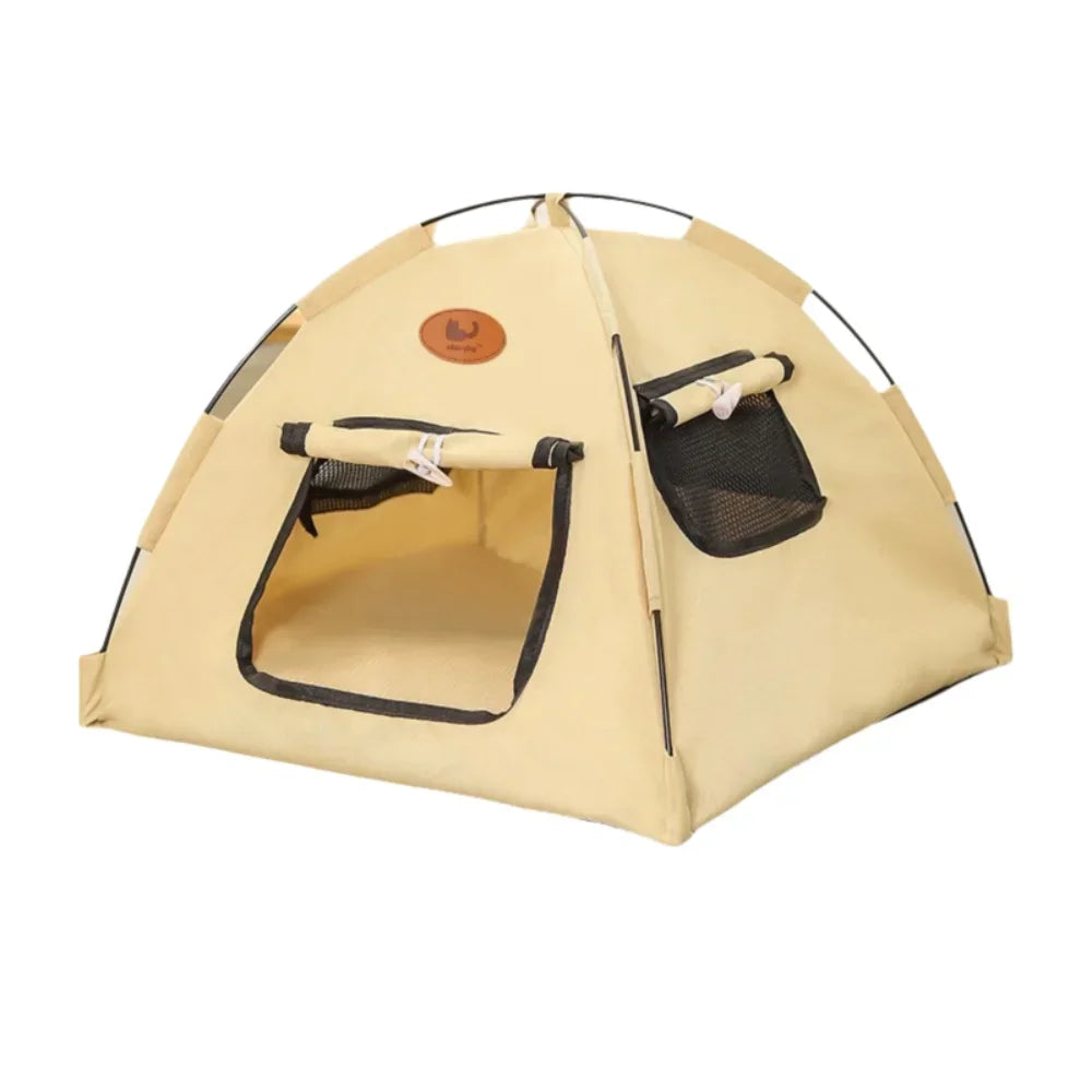 Portable Foldable Cat Tent Closed Design Breathable Sleep – Cat Supplies