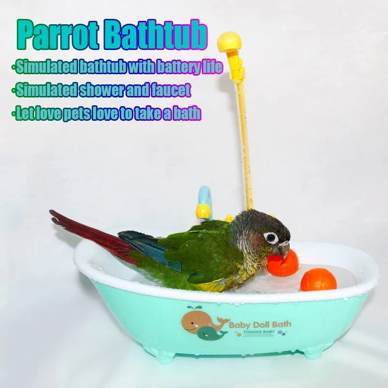 1PC Parrot Automatic IntelligentBath Bird - ProPawPet.com