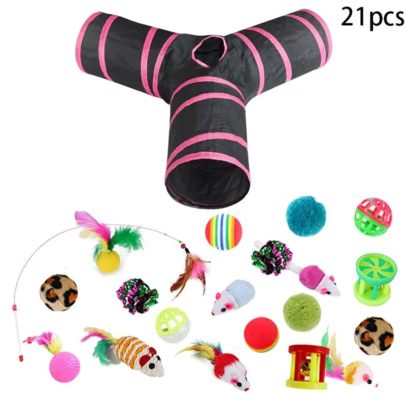 Cat Teaser Wand Toy Self Entertainment Maze - ProPawPet.com