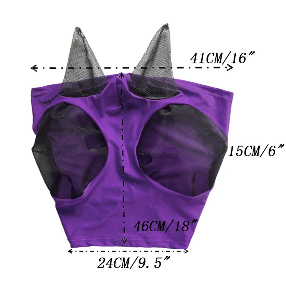 Anti Fly Stretchy Knitted Mesh Mask Ear - ProPawPet.com