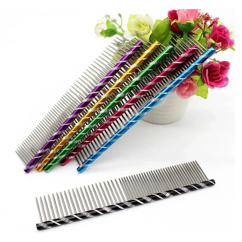 10pcs 19cm/16cm Pet Dog Comb Bright - ProPawPet.com