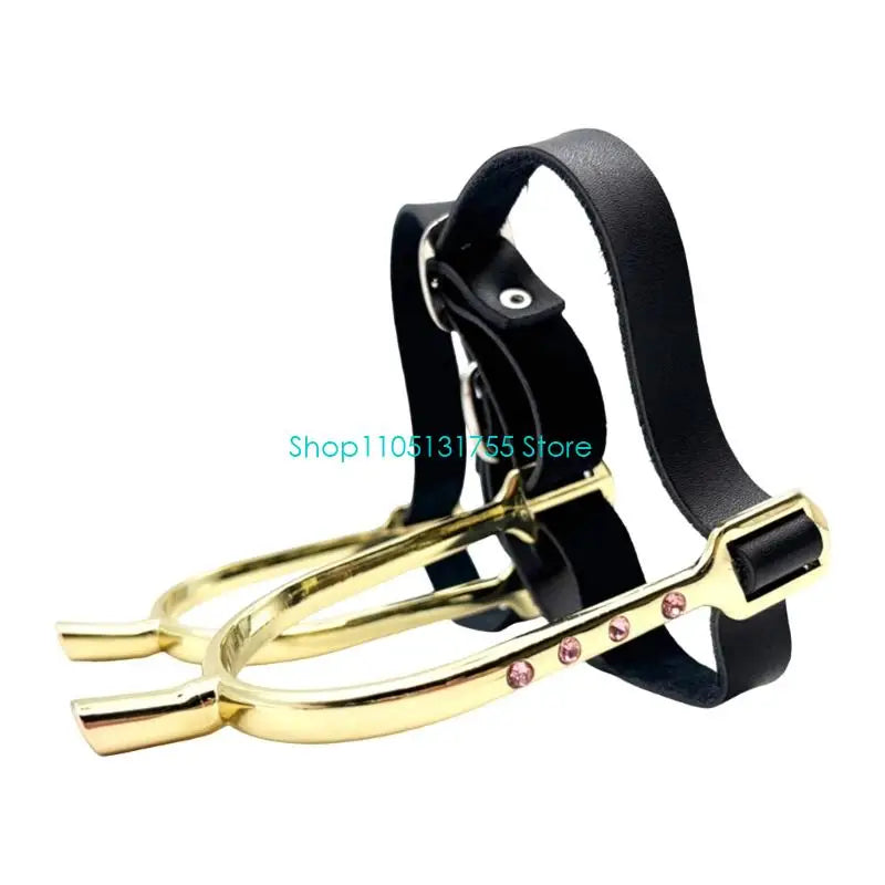 K0ef Horse Training Riding Spur with Arched Metal Frame Secure – 2 Colors