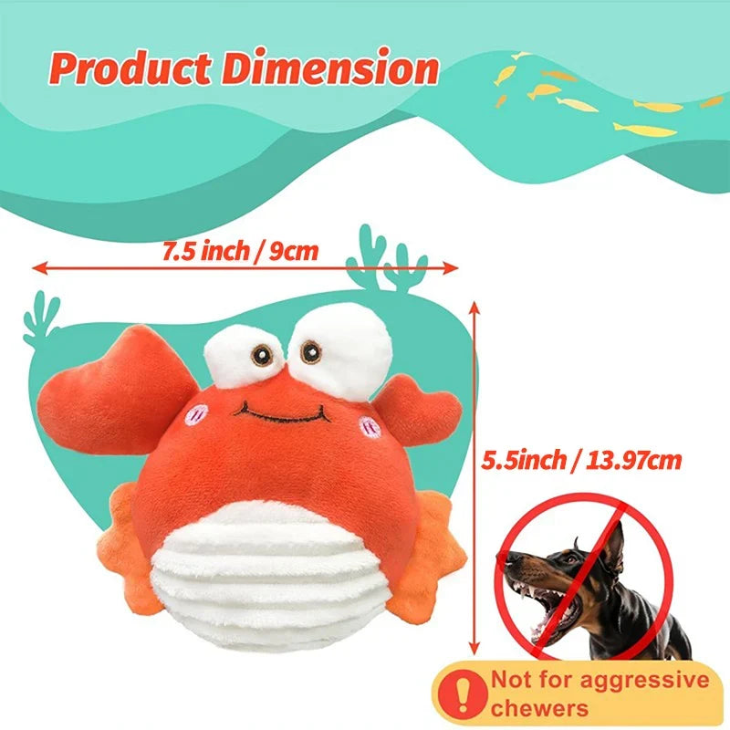 Cat & Dog Plaything,rechargeable Crinkle Chew Interactive Squeaky – 6 Colors
