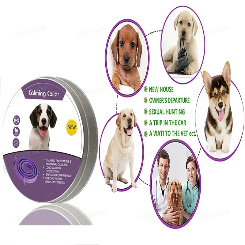 New Release Cat Dog Calming Collar Pets - ProPawPet.com