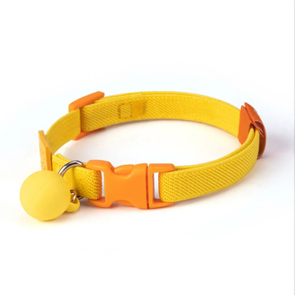 Cat Collar Elastic Webbing Puppy Necklace - ProPawPet.com