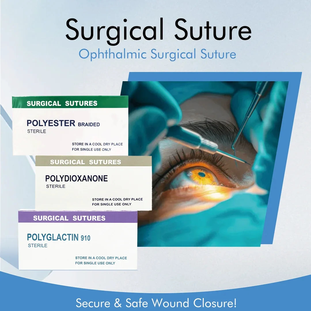 12Pcs 75cm Surgical Suture Vicryl 1 0 2/0 - ProPawPet.com