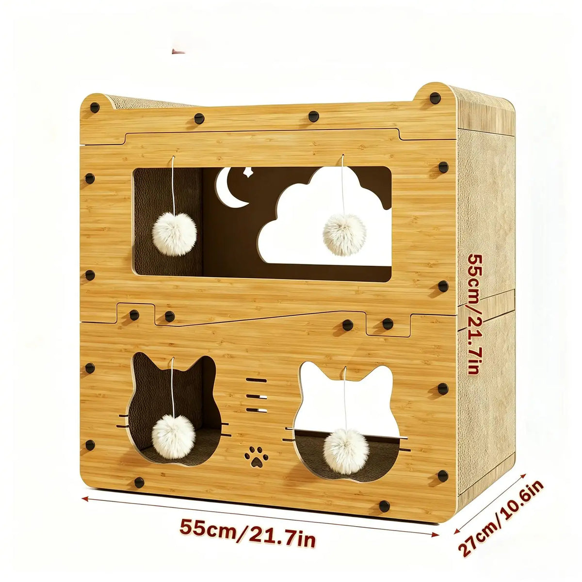 Extra Large Multi-Layer Cat Scratcher Bed - ProPawPet.com