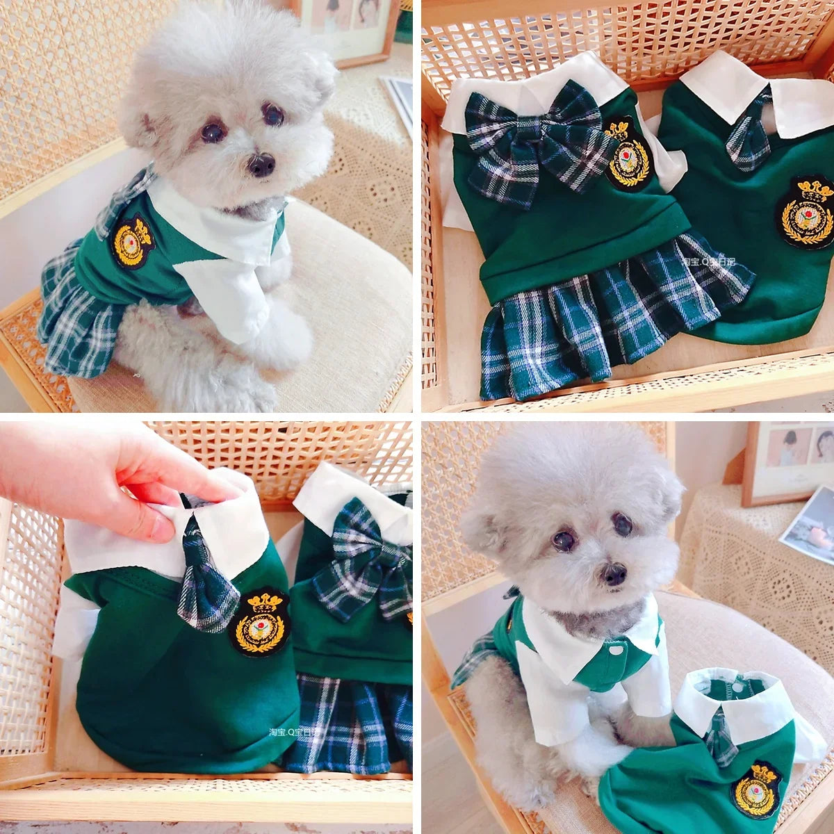 Spring Autumn Pet Dog Clothes Teddy Bear Dog - ProPawPet.com