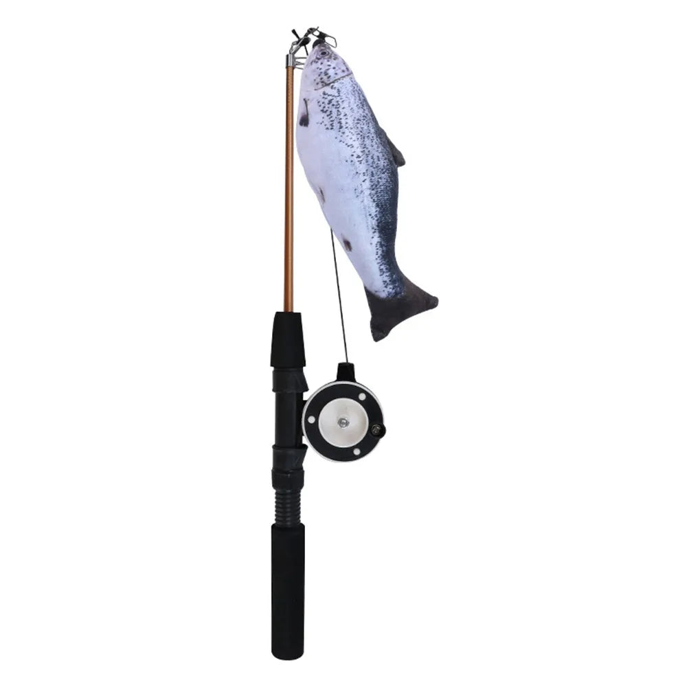 Retractable Cat Teaser Wand Plaything – 6 Colors