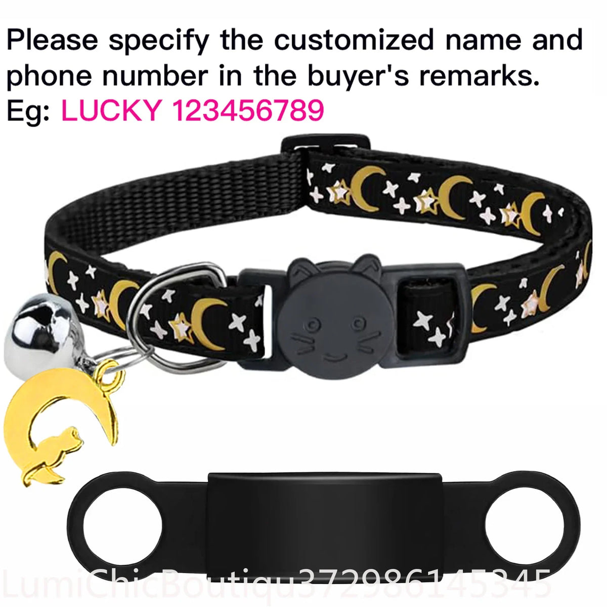 Custom Glow Cat Collar Free Engraved - ProPawPet.com