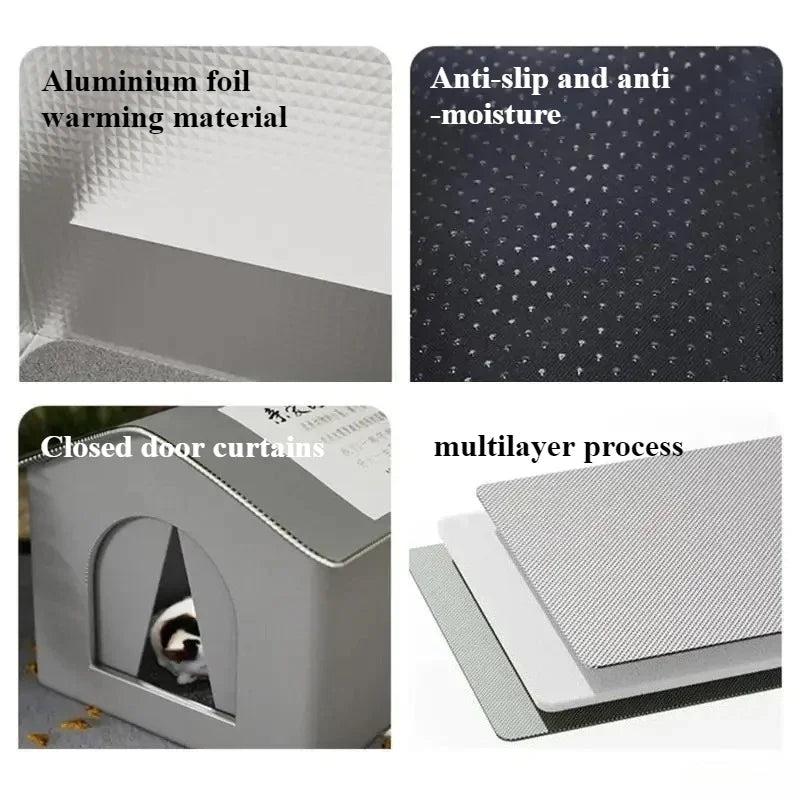 Waterproof Outdoor Cat Shelter All Season - ProPawPet.com
