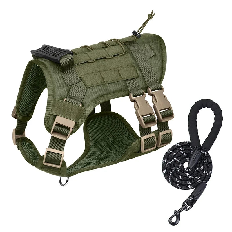 Heavy DutyTactical Leash Set Dog Harness for - ProPawPet.com