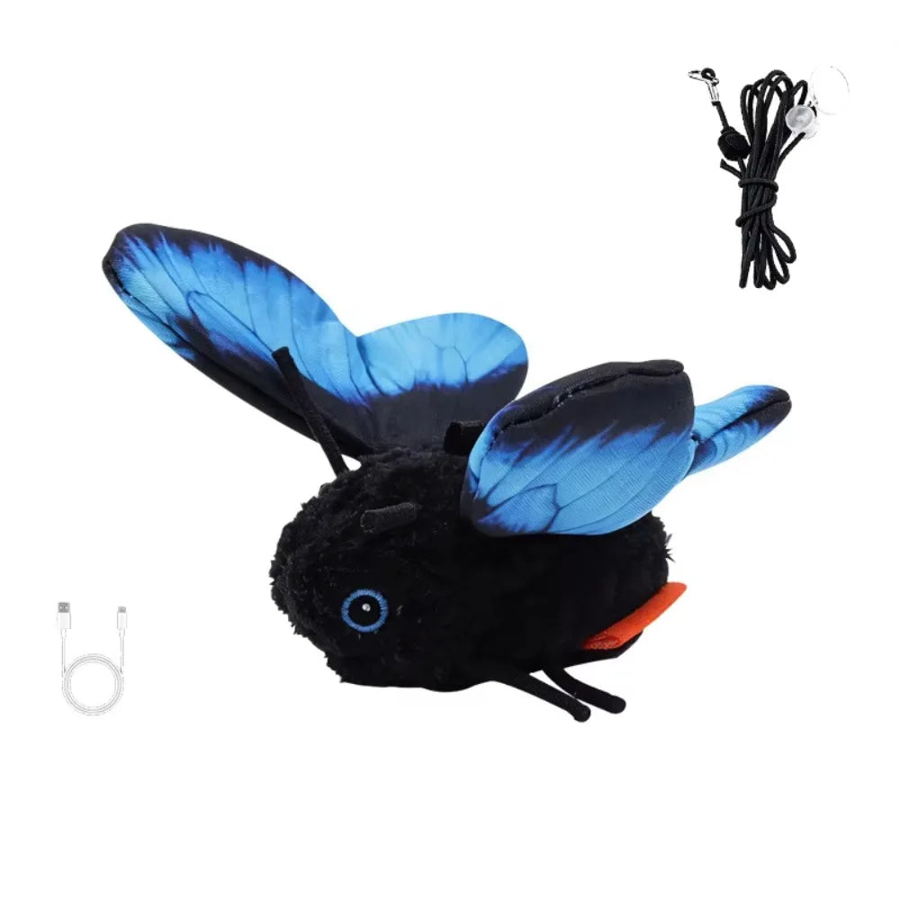 Washable Rechargeable Automatic Cat Teaser Plaything – 3 Colors