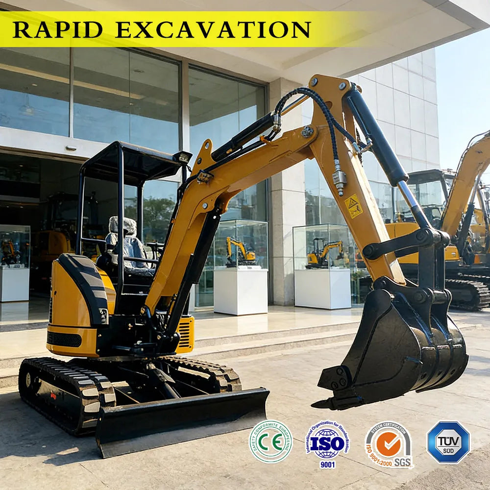 1.5 Ton Mini Crawler Excavator Hydraulic - ProPawPet.com