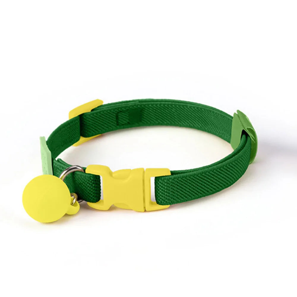 Cat Collar Elastic Webbing Puppy Necklace – Cat Supplies