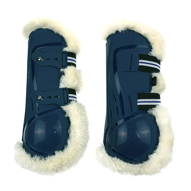 2/4Pcs Horse Tendon Boots PU Padding With - ProPawPet.com