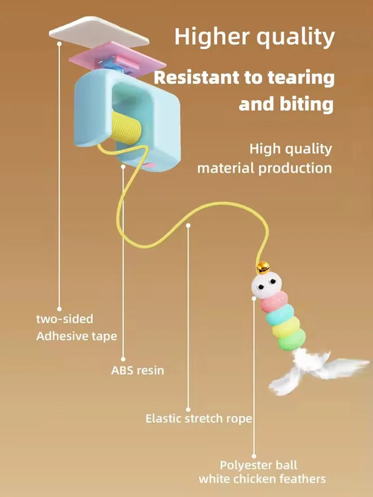 Smart Electric Yoyo Cat Toy Auto Lifting - ProPawPet.com