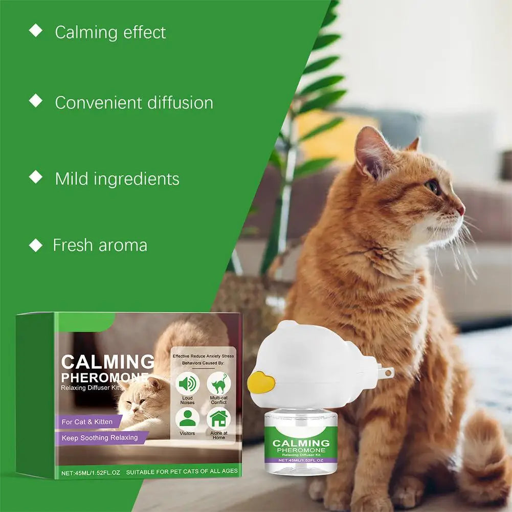 45ML Cat Calming Pheromone Diffuser Kit - ProPawPet.com