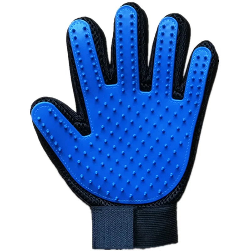 1 Pair Cat Gloves Remove Floating Hair Grooming Brush, Breathable