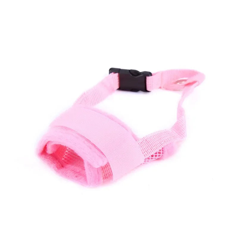 Pet Dog Adjustable Bark Bite Mesh Mouth - ProPawPet.com