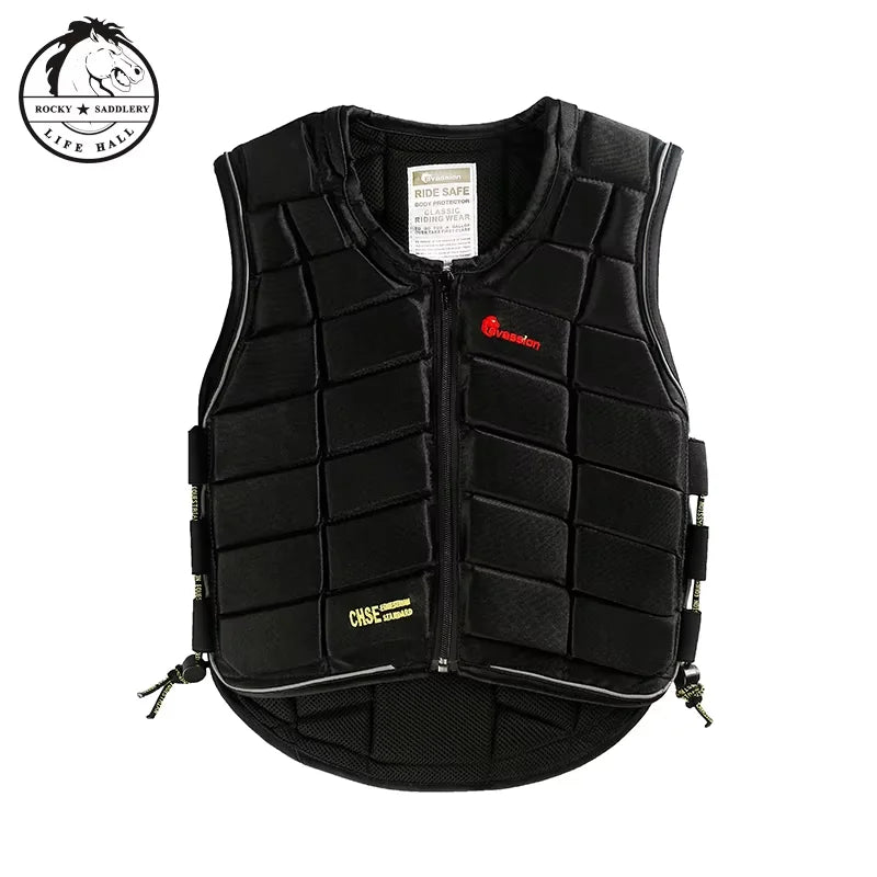 Cavassion Protective Vest Thickened Equestrian Armor Riding for Horses