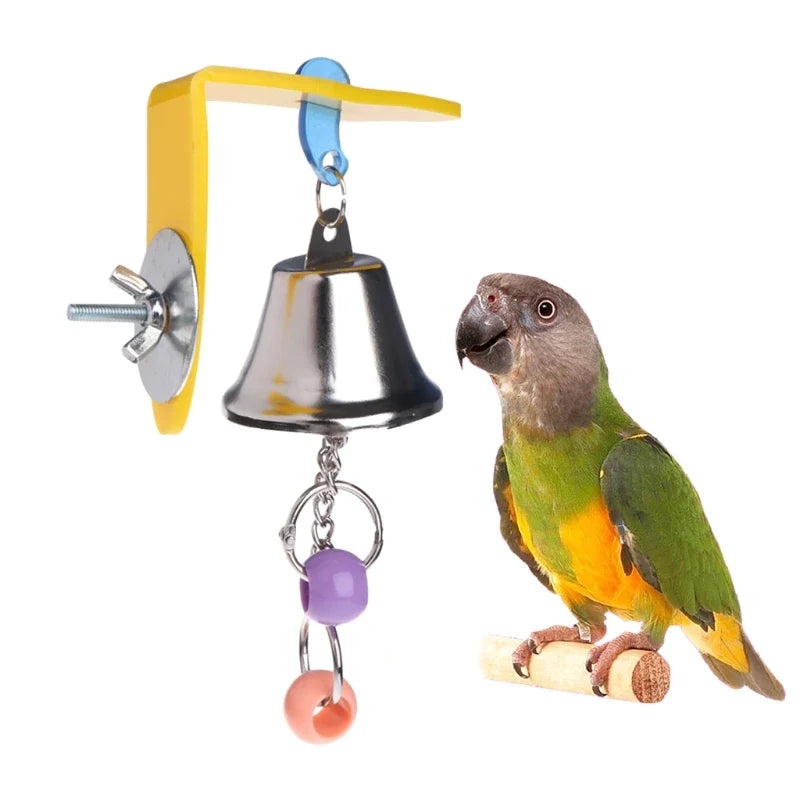 Parrot Bell Toys Birds Chewing Hanging Cage - ProPawPet.com