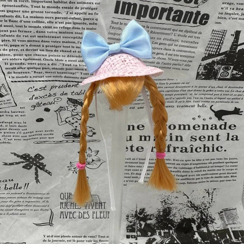 Small Bird Hand Woven Headband Hat
