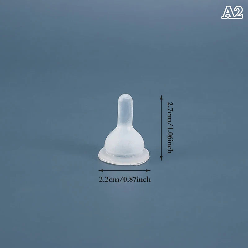 Lot Universal Pet Feeding Nipple Mini Cat Silicone Pacifier – 5 Colors