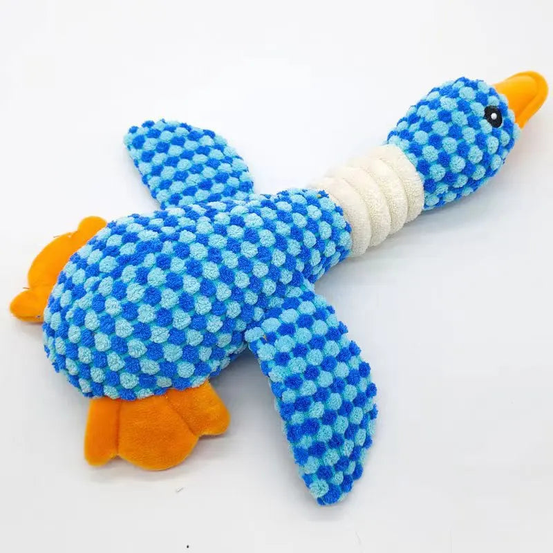 Plush Cat & Dog Toys for Aggressive Chewers Chew Squeak