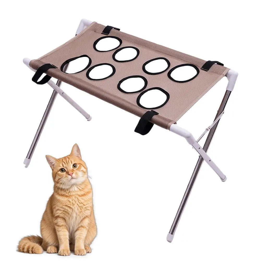 Foldable Pet Grooming Hanging Bed Stand Dog & Cat Bathing Drying