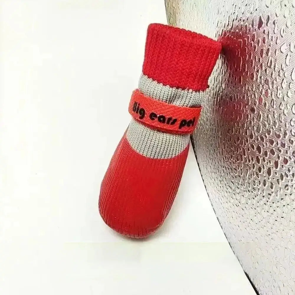 4PCS Cute Waterproof Winter Dog Shoes Warm - ProPawPet.com