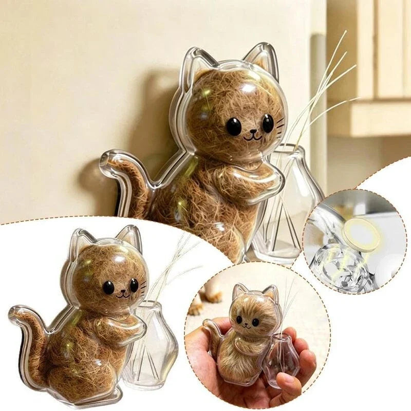 Fridge Magnet Cat Hair Keepsake Clear - ProPawPet.com