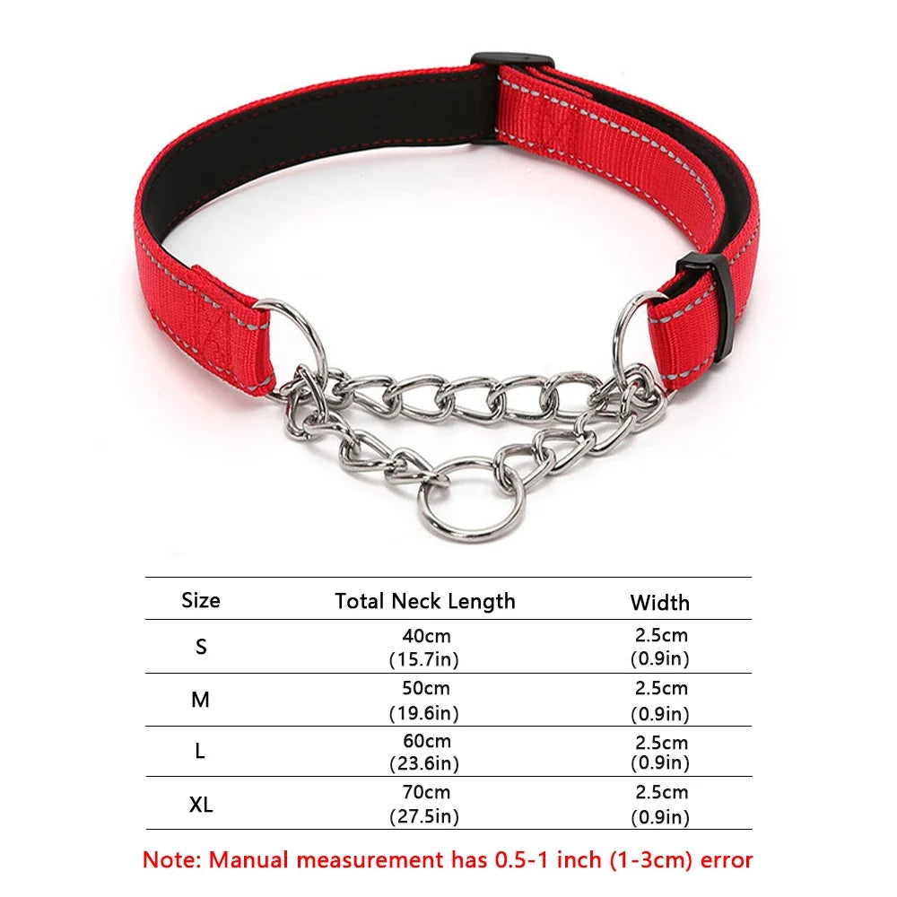 Stainless Steel Chain Martingale Collar - - ProPawPet.com