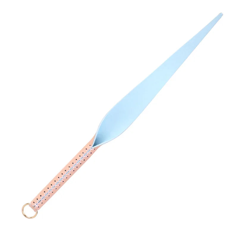 Leather Horse Whip Flogger Riding Spank Paddle Equestrian – 4 Colors