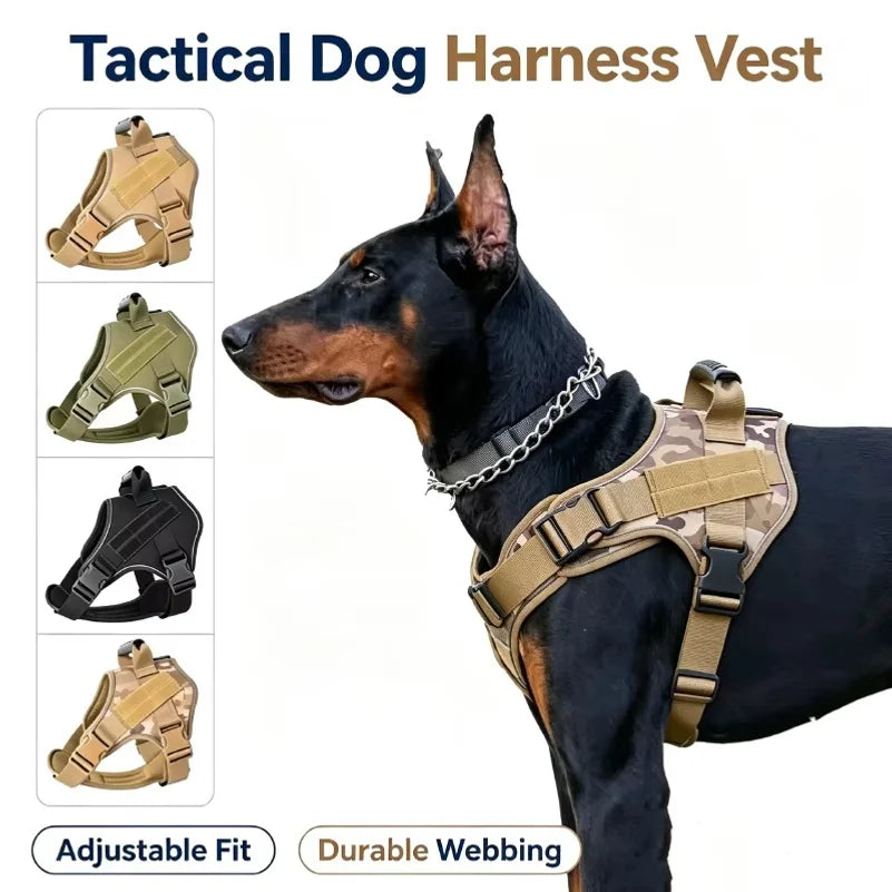 Tactical Dog Harness for Large Dogs No Pull - ProPawPet.com