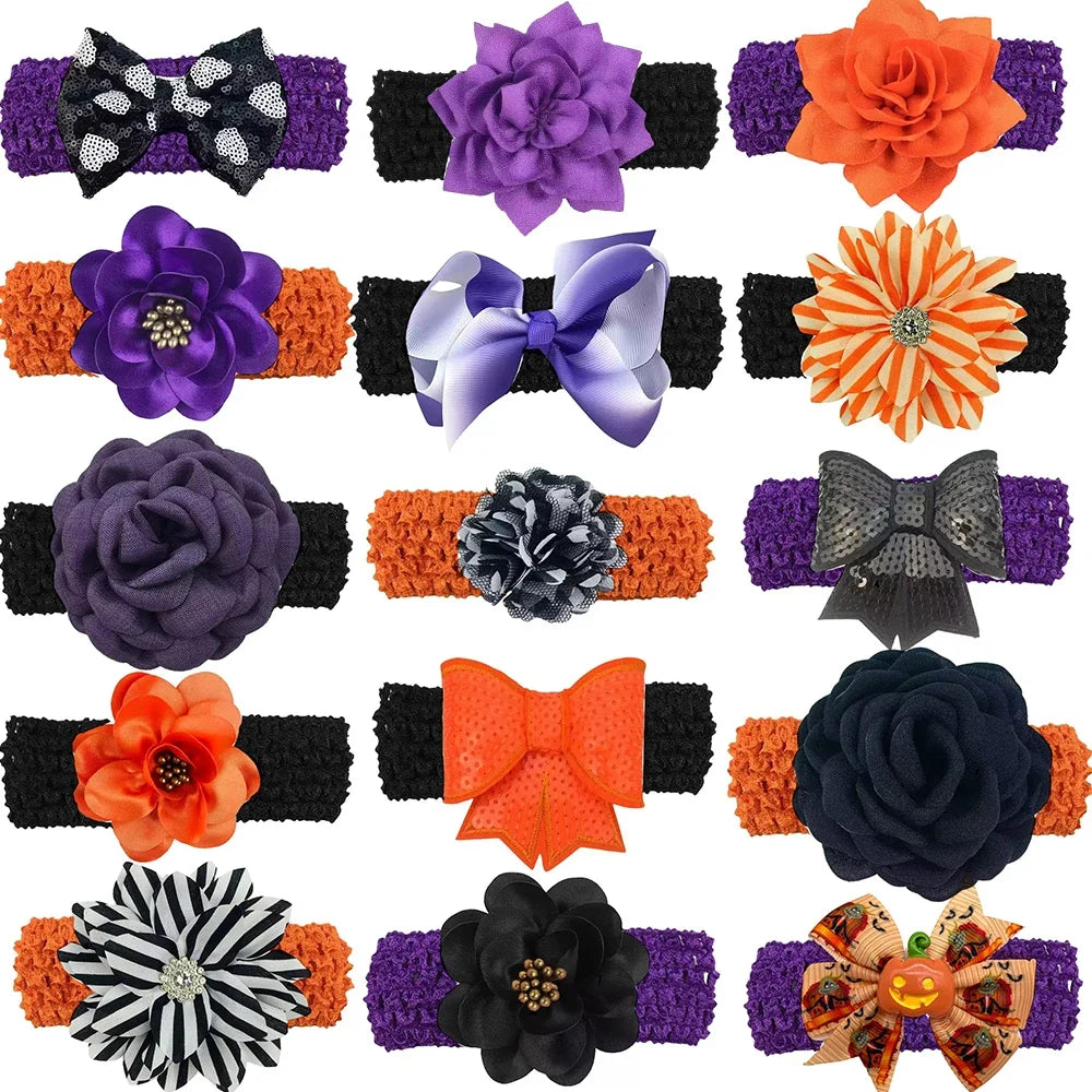 30/50pcs Fashion Pet Dog Flowers Bowtie with - ProPawPet.com