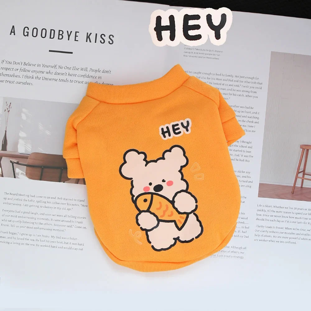 Autumn and winter pet clothes cute little - ProPawPet.com