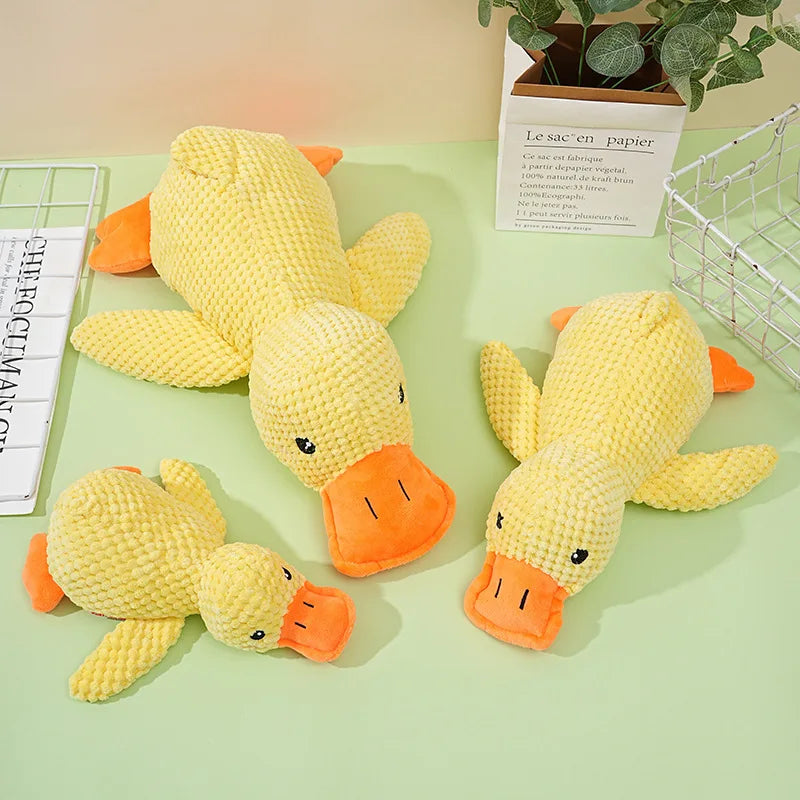 Bite Resistant Plush Dog Toy Duck Shape - ProPawPet.com
