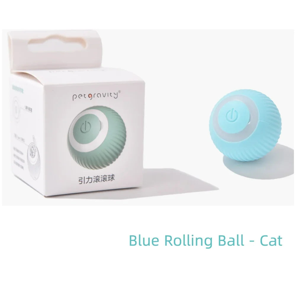 Rechargeable Smart Dog Toys Intelligent Gravity Jump Ball, Interactive