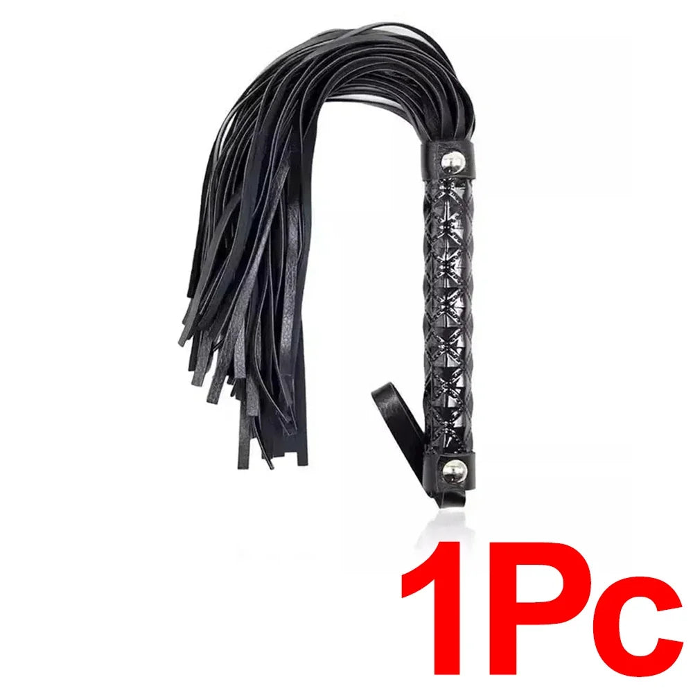 Leather Horse Whip – 2 Colors