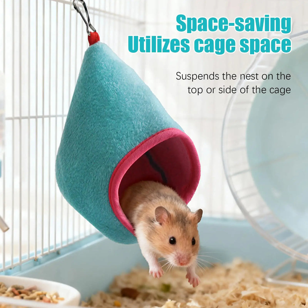 Hangable Hamster Hammock Cage Accessory - ProPawPet.com