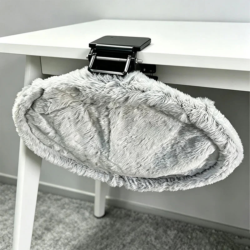 Adjustable Cat Hammock Desk Bed with Plaything – Cat Supplies