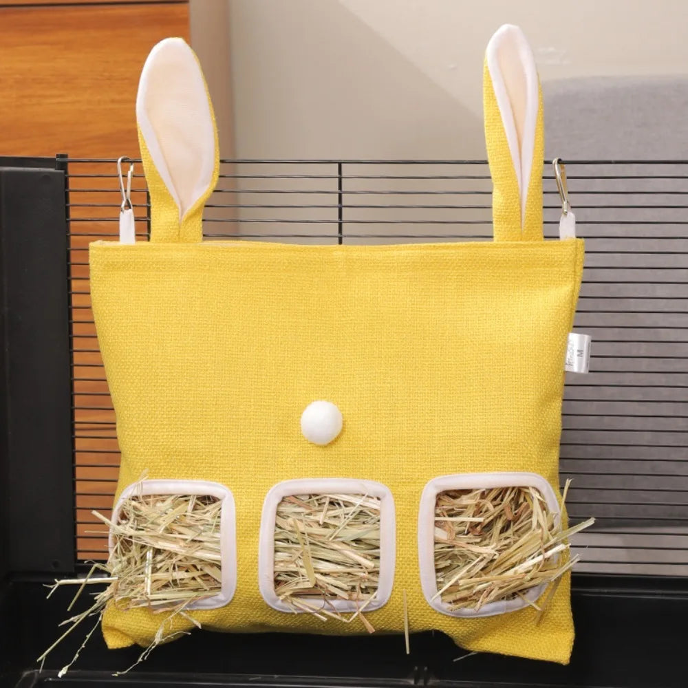 New 2/3 Holes Hanging Hay Bag Rabbit Ears - ProPawPet.com