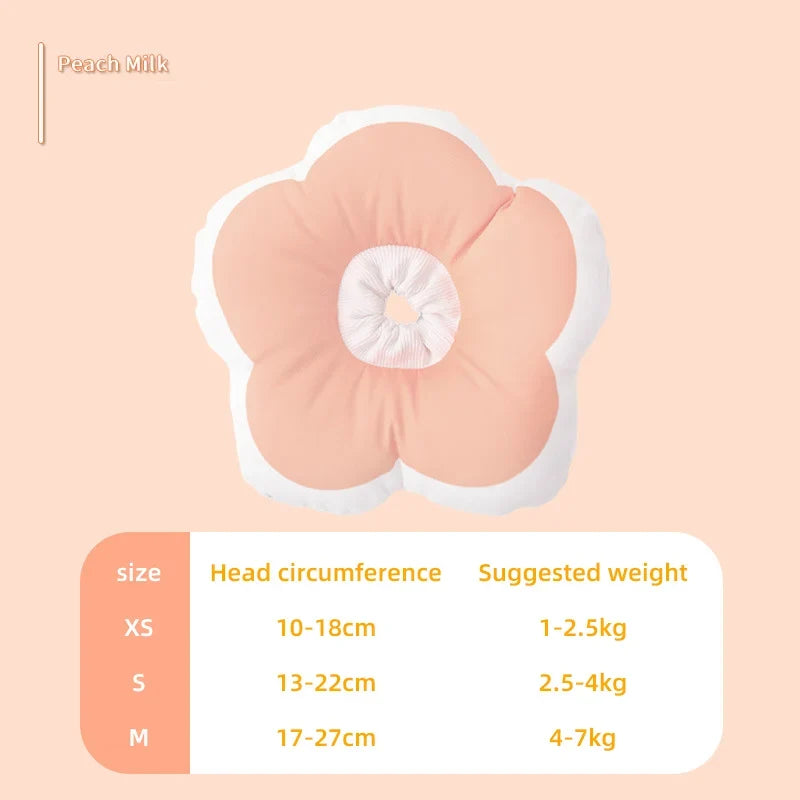 HOOPRT Cat Flower Elizabeth Cotton Neck Pet - ProPawPet.com