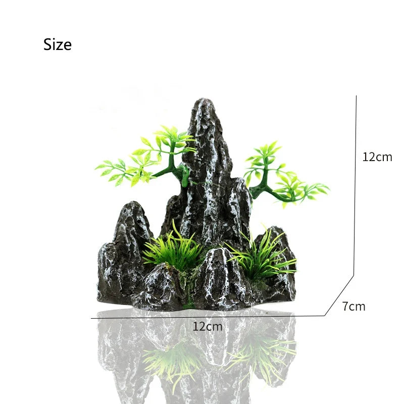 Resin Aquarium Rockery Mountain Decoration - ProPawPet.com