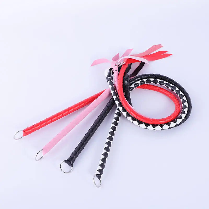 118cm PU Leather Horse Whip Handmade Leather - ProPawPet.com