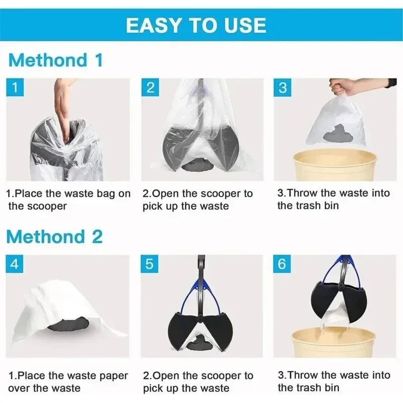 Dog Poop Grabber Pooper Scooper Long Handle - ProPawPet.com