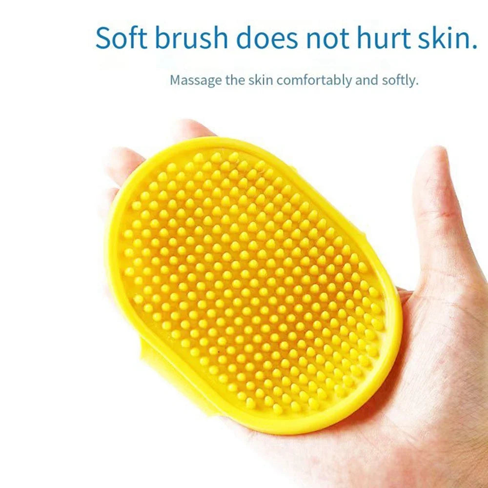 Pet Cleaning Brush Dog Cats Bath Soft Rubber - ProPawPet.com