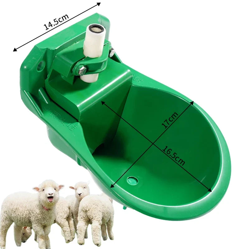 Sheep Drinking Dish Livestock Feeding Tools Goat Fully – 2 Colors
